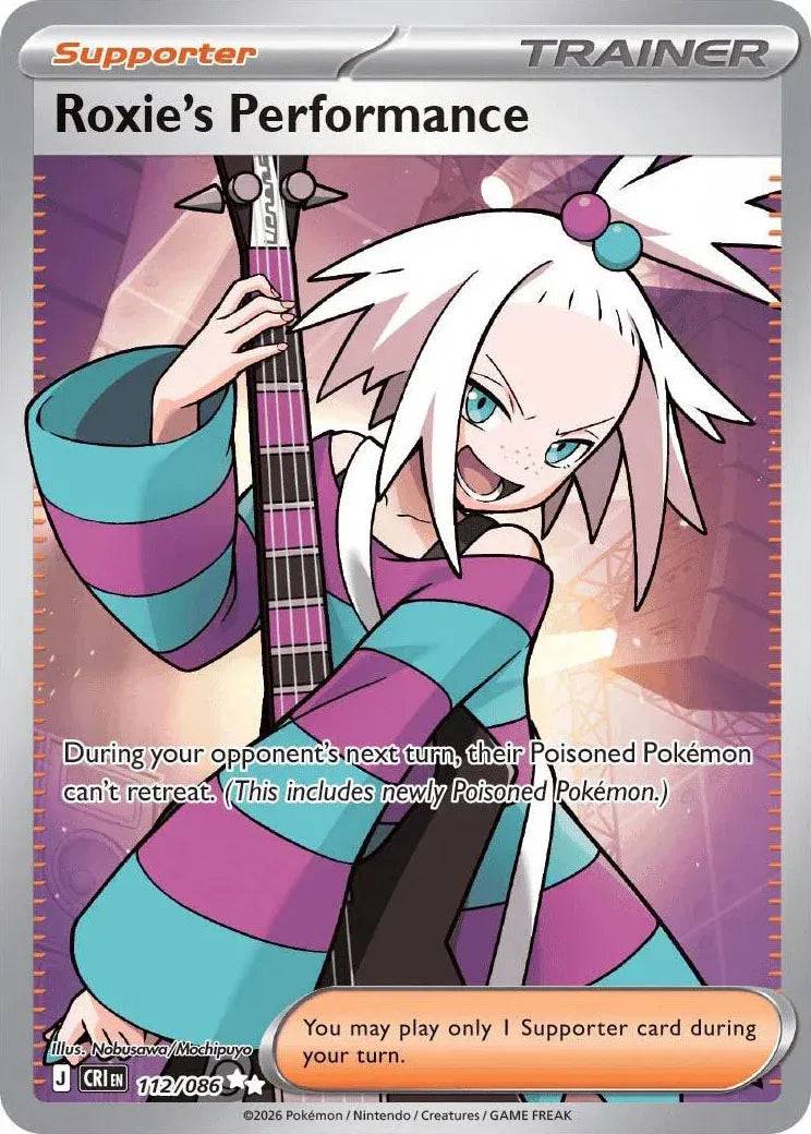 Roxie's Performance 112/086 - Chaos Rising - Holofoil