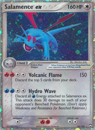 Salamence ex 96/108 - EX Power Keepers - Holofoil