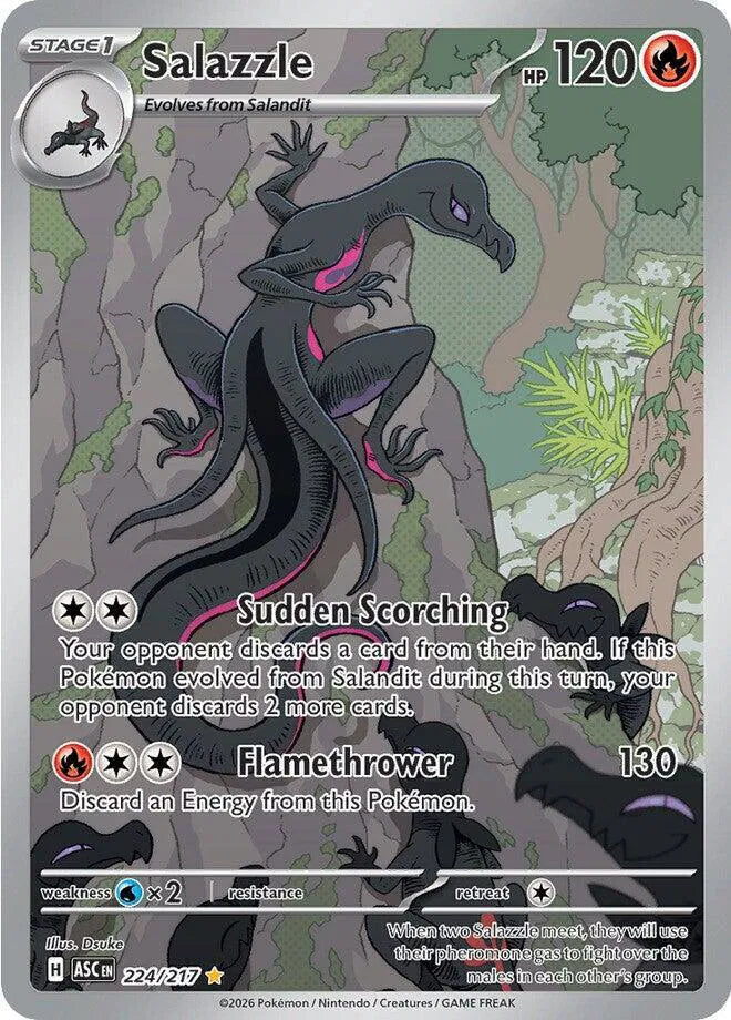 Salazzle 224/217 - Ascended Heroes - Holofoil