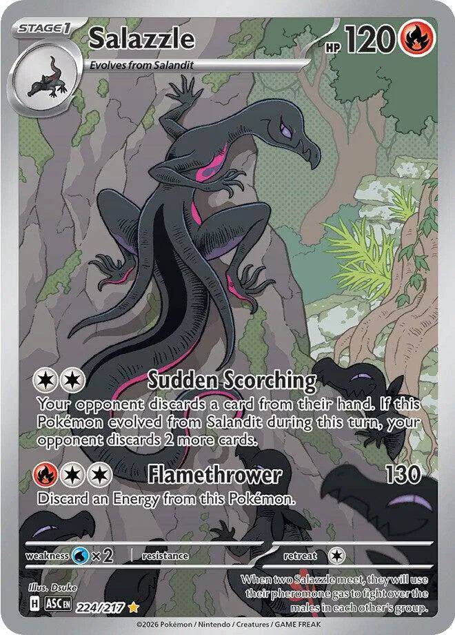 Salazzle 224/217 - Ascended Heroes - Holofoil