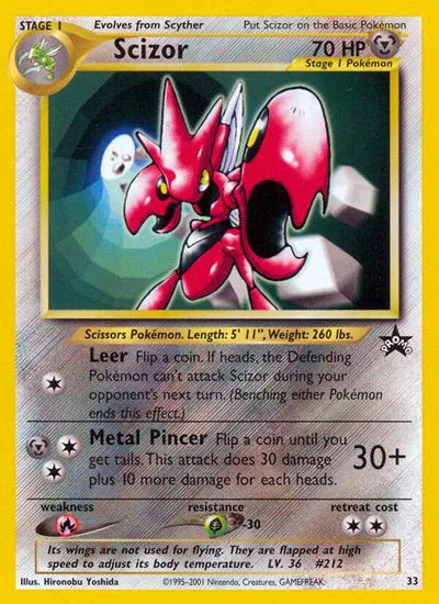 Scizor 33/53 - WoTC Promo - Normal