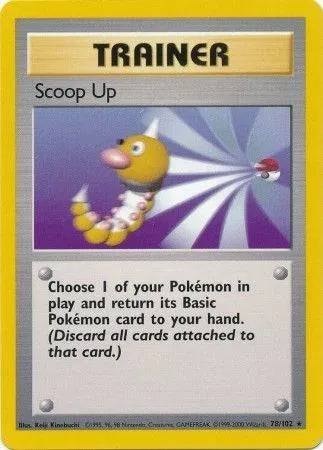 Scoop Up 78/102 - Base Set (Unlimited) - Normal