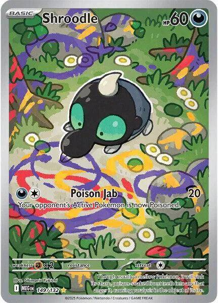 Shroodle 149/132 - Mega Evolution - Holofoil
