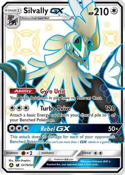 Silvally GX SV79/SV94 - Hidden Fates: Shiny Vault - Holofoil