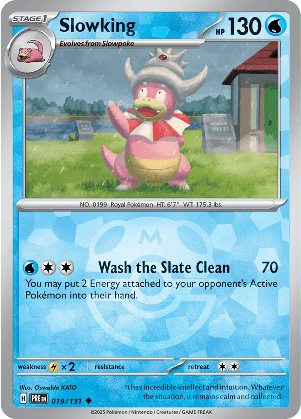 Slowking 019/131 - Prismatic Evolutions - Master Ball Pattern