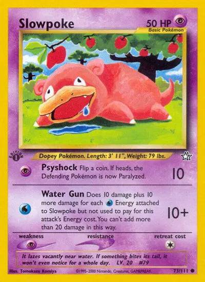 Slowpoke 73/111 - Neo Genesis (1st Edition) - Normal
