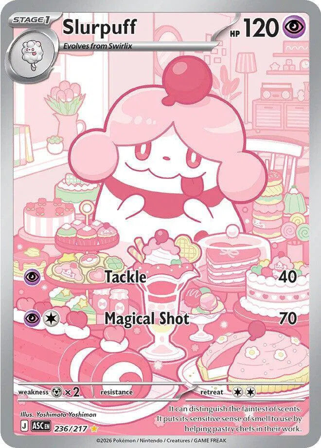 Slurpuff 236/217 - Ascended Heroes - Holofoil