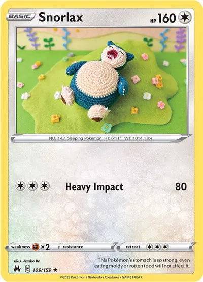 Snorlax 109/159 - Crown Zenith - Normal
