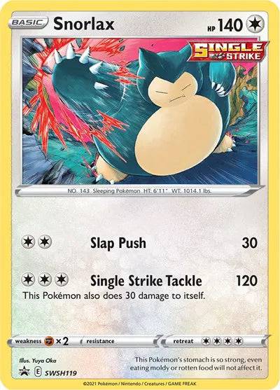 Snorlax SWSH119 - Sword & Shield Promo - Holofoil