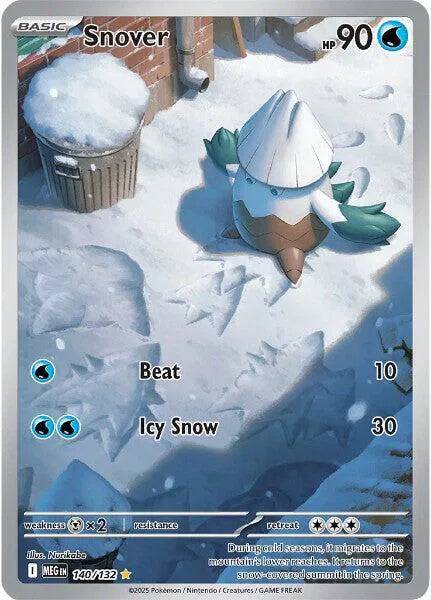Snover 140/132 - Mega Evolution - Holofoil