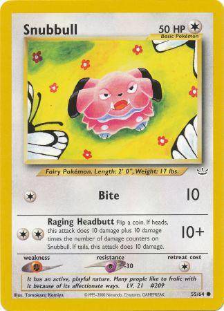 Snubbull 55/64 - Neo Revelation (Unlimited) - Normal