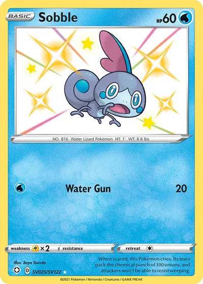 Sobble SV025/SV122 - Shining Fates: Shiny Vault - Holofoil