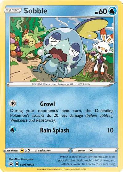 Sobble SWSH073 - Sword & Shield Promo - Holofoil