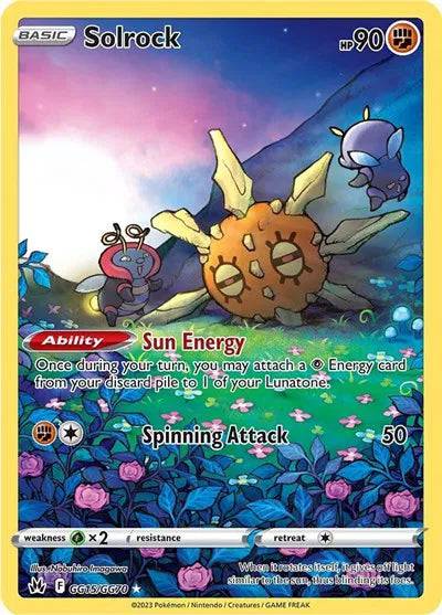 Solrock GG15/GG70 - Crown Zenith: Galarian Gallery - Holofoil
