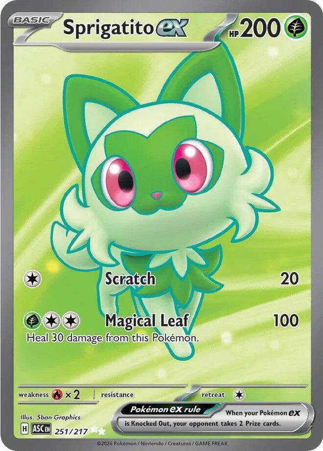 Sprigatito ex 251/217 - Ascended Heroes - Holofoil
