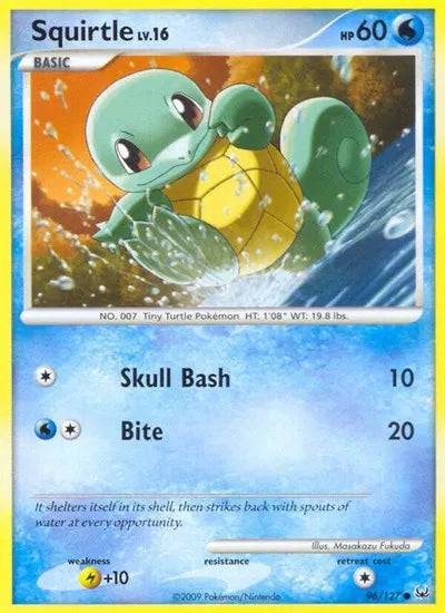 Squirtle Lv.16 96/127 - Platinum - Normal