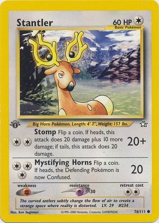 Stantler 76/111 – Neo Genesis (1. Ausgabe) – Normal