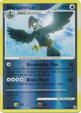 Staraptor Lv.54 16/130 - Diamond & Pearl - Holofoil