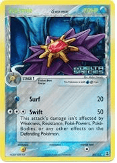 Starmie 30/113 - EX Delta Species - Reverse Holofoil