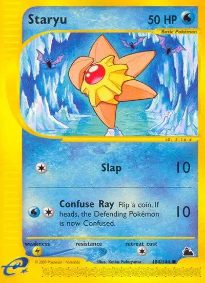 Staryu 104/144 - Skyridge - Normal
