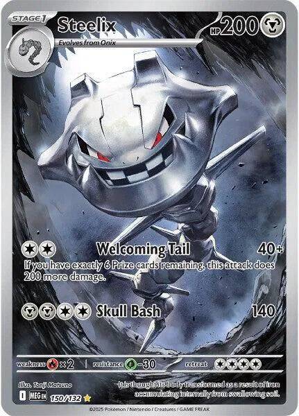 Steelix 150/132 - Mega Evolution - Holofoil