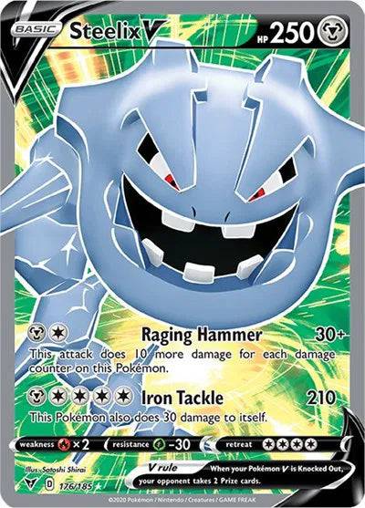 Steelix V 176/185 - Vivid Voltage - Holofoil