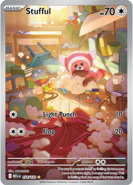 Stufful 154/132 - Mega Evolution - Holofoil