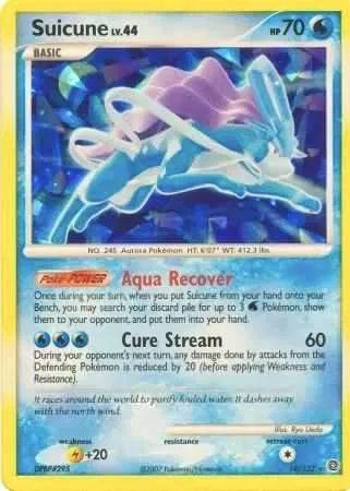Suicune Lv.44 19/132 - Secret Wonders - Cracked Ice Holofoil
