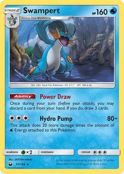 Swampert 35/168 - Celestial Storm - Normal