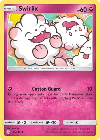 Swirlix 153/236 - Cosmic Eclipse - Reverse Holofoil