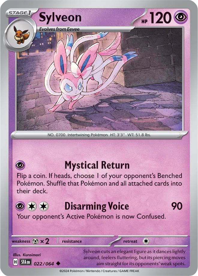 Sylveon 022/064 - Shrouded Fable - Normal
