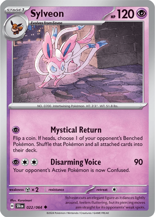 Sylveon 022/064 - Shrouded Fable - Normal