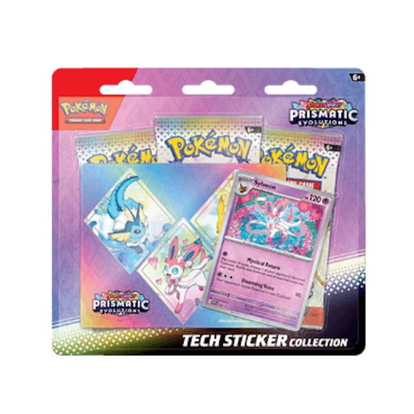 Pokémon Prismatic Evolutions: Sylveon Tech Sticker Collection