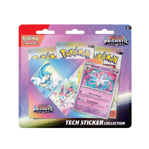 Pokémon Prismatic Evolutions: Sylveon Tech Sticker Collection
