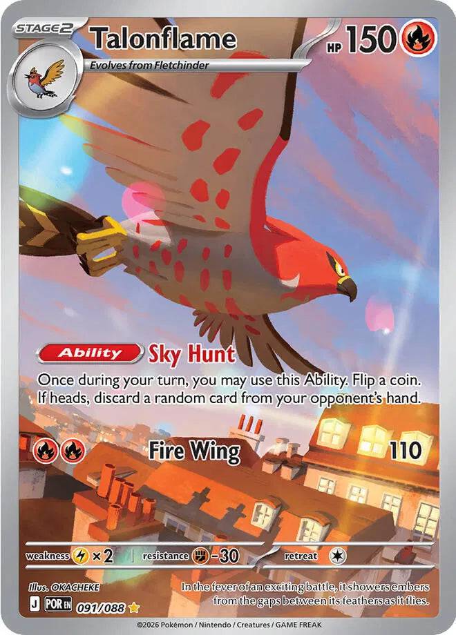Talonflame 091/088 - Perfect Order - Holofoil