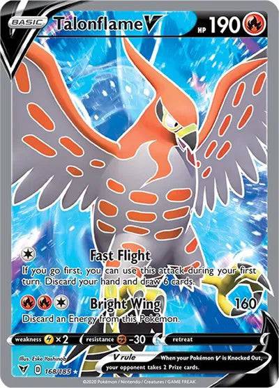 Talonflame V 168/185 - Vivid Voltage - Holofoil