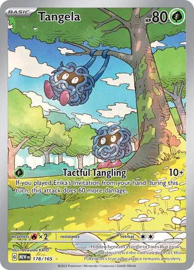 Tangela 178/165 - Scarlet & Violet 151 - Holofoil