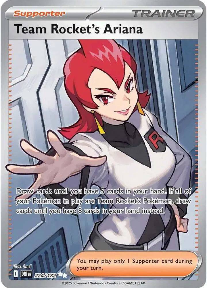 Team Rocket's Ariana 224/182 - Destined Rivals - Holofoil