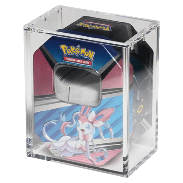 The Acrylic Box - Regular Tin Case dicht met tin