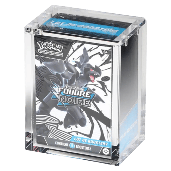 The Acrylic Box – Booster Bundle Pokémon dicht met black bolt booster bundle