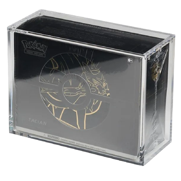 The Acrylic Box – Elite Trainer Box Plus Displaycase met box