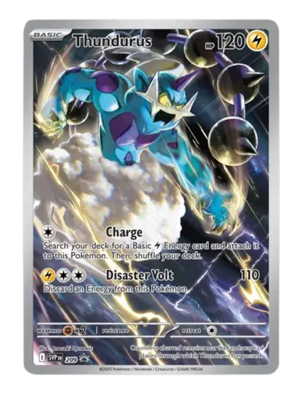 pokemon tcg scarlet and violet promo cards Thundurus 209 - Scarlet & Violet Promo