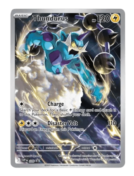 Thundurus 209 - Scarlet & Violet Promo - Holofoil