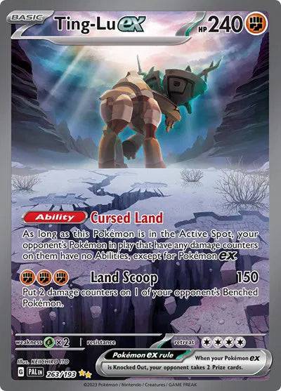 Ting-Lu ex 263/193 - Paldea Evolved - Holofoil