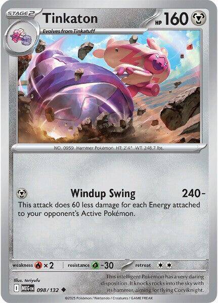 Tinkaton 098/132 - Mega Evolution - Normal