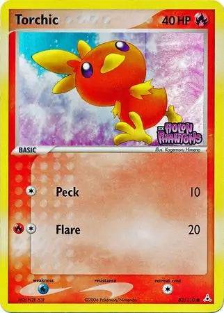 Torchic 83/110 - EX Holon Phantoms - Reverse Holofoil