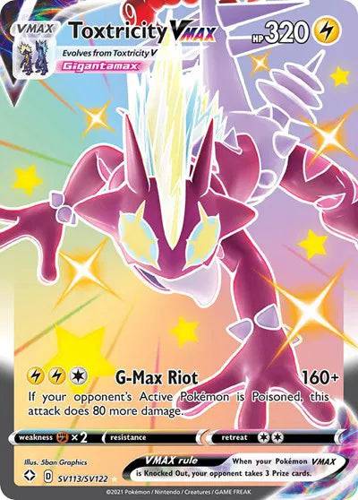 Toxtricity VMAX SV113/SV122 - Shining Fates: Shiny Vault - Holofoil