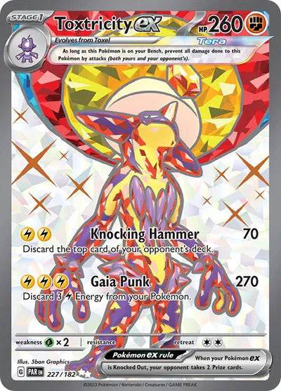 Toxtricity ex 227/182 - Paradox Rift - Holofoil