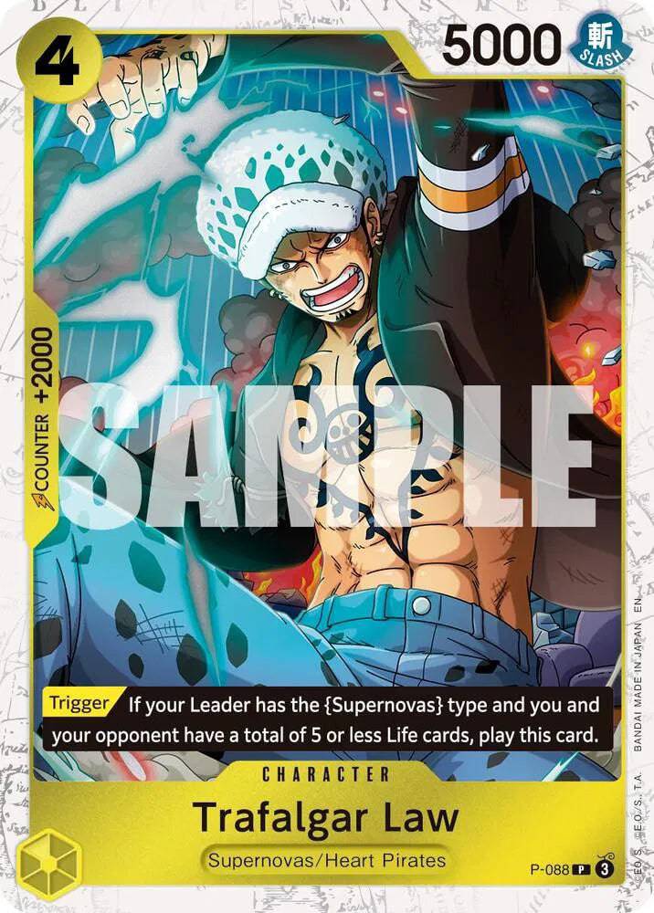 Trafalgar Law (Pirate Foil) P-088 - The Best Vol.2 - Foil