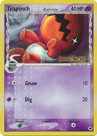 Trapinch 68/101 - EX Dragon Frontiers - Reverse Holofoil